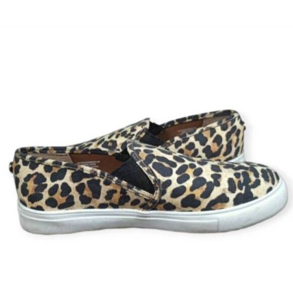 STEVE MADDEN SAFARI LEOPARD PRINT SNEAKERS SZ.6 EUC - Picture 7 of 10